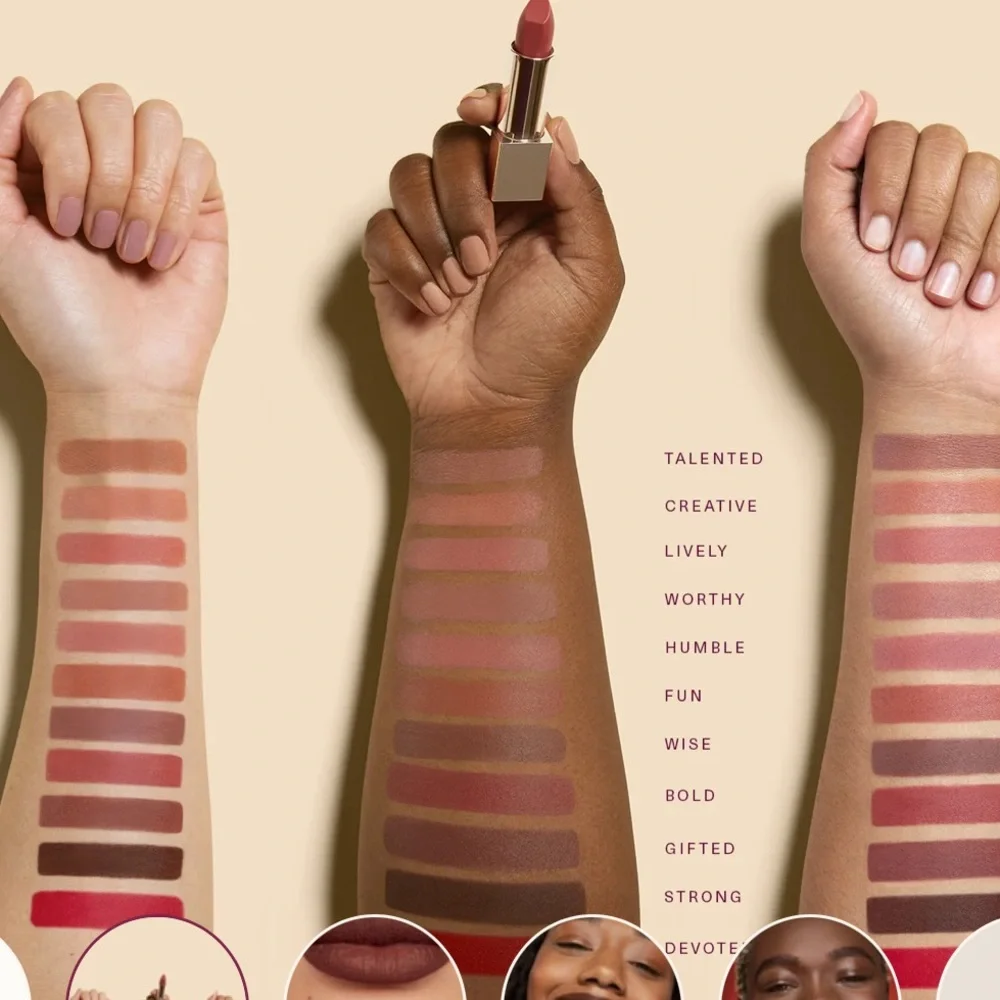 Rare Beauty Kind Words Matte Lipstick in Lively = rose pink 💋